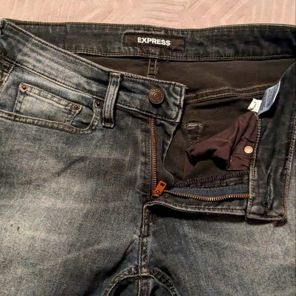 2017 Men's Express slim style jeans - Picture 3 of 4